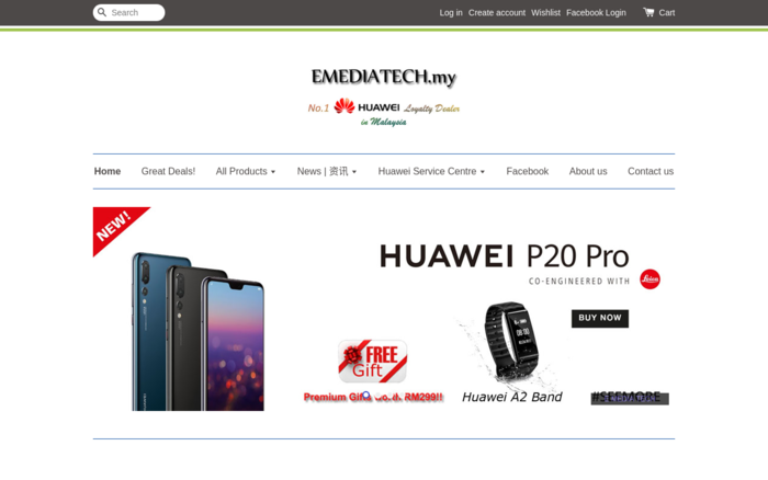 Huawei Experience Store | EMEDIATECH.my